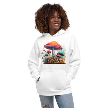 WHIMSICAL MUSHROOM GROVE Unisex Hoodie